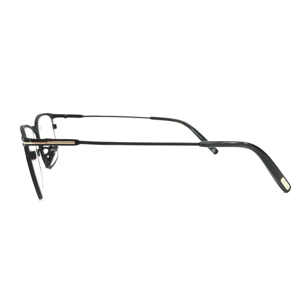 Tom Ford Eyeglasses Frames TF5929-D-B 005 Matte Black Gold Rectangle 51-19-140